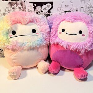 Woxie & Diane The Bigfoot Squishmallows 8” Inches 2x Bundle Soft And Plush